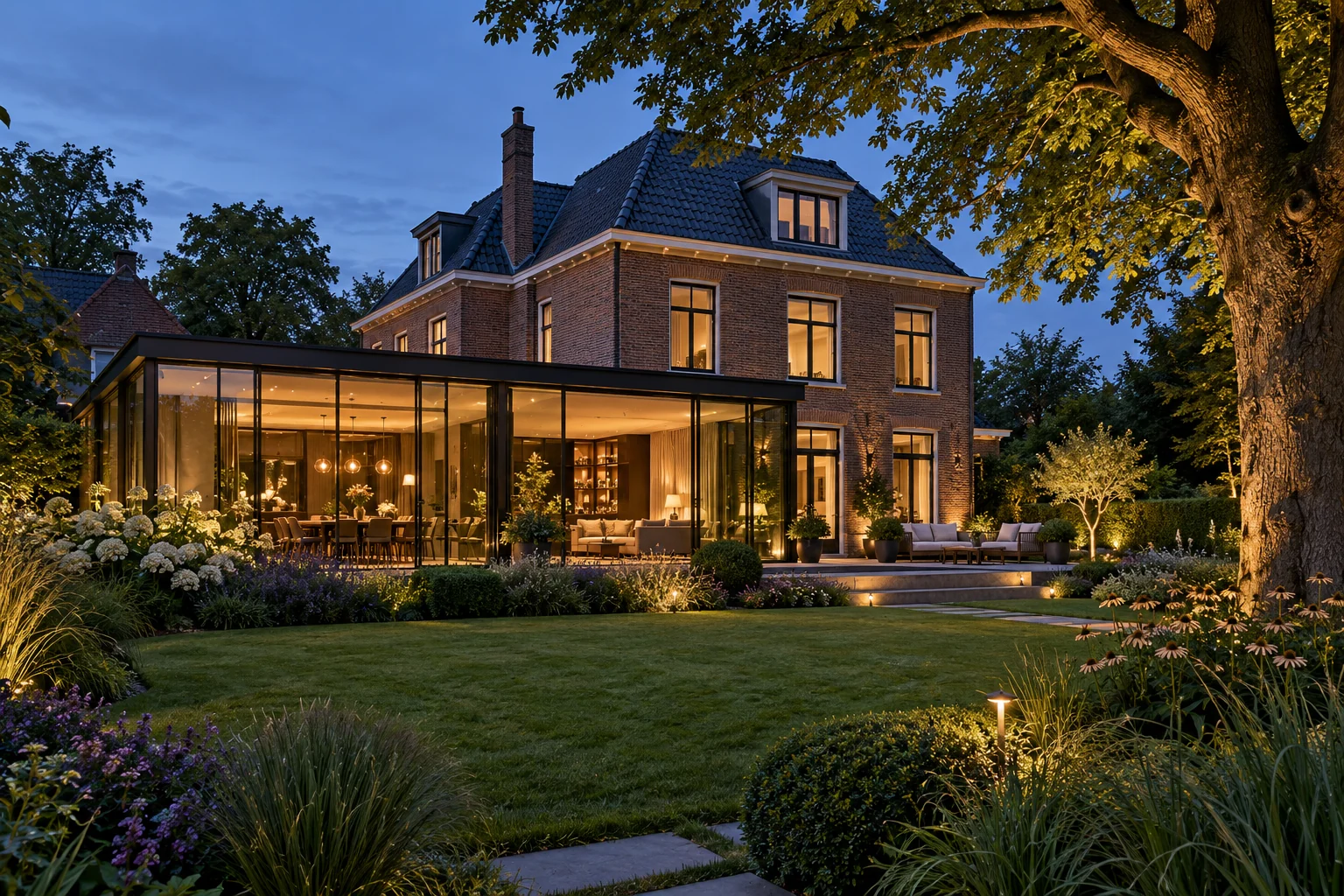Een rustige materiaalcombinatie — ontwerpconcept