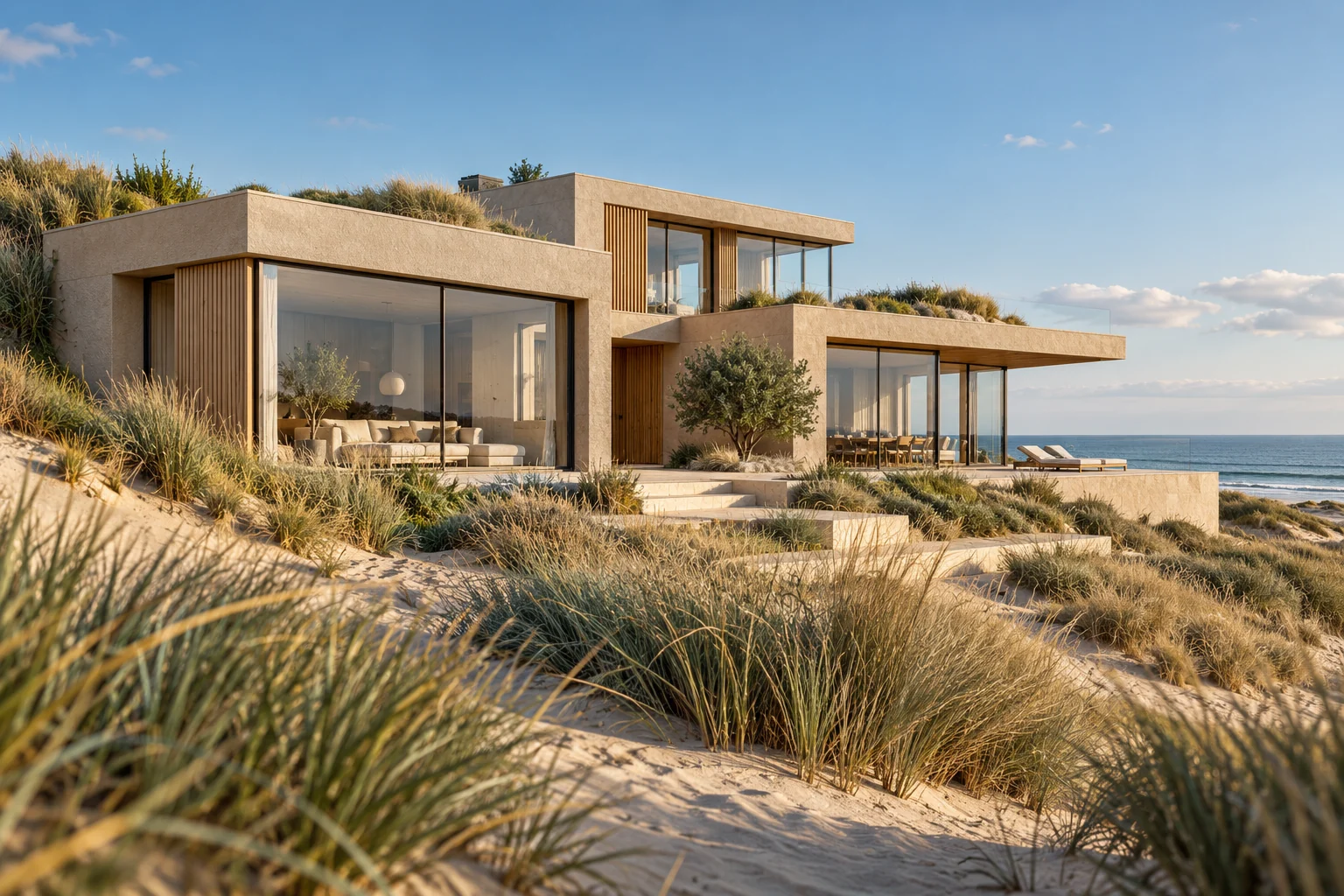 Architectonische ontwerpvisualisatie voor wooninspiratie